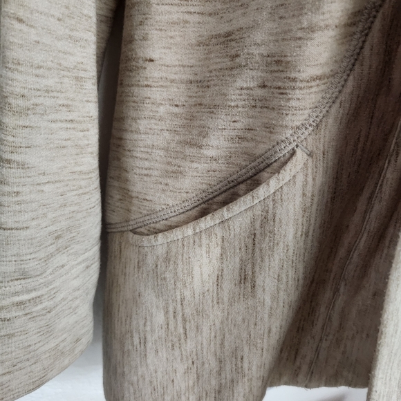 Kuhl women's open front cardigan size xsmall heathered cream - Picture 3 of 10